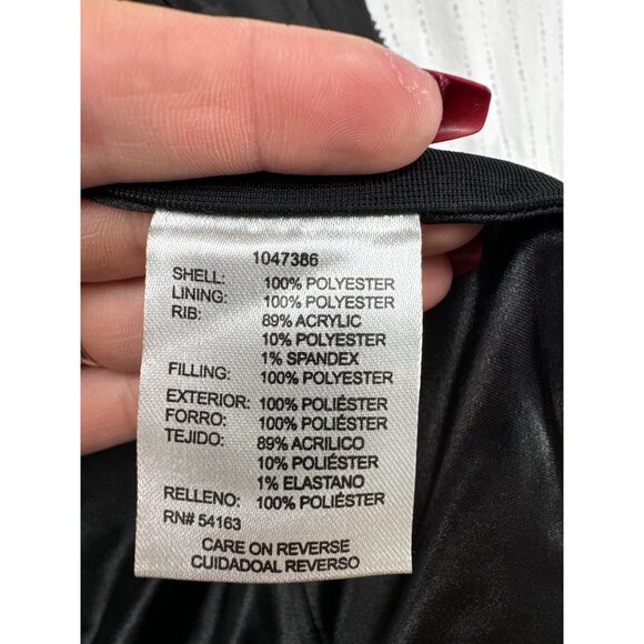 Andrew Marc Womens Puffer Vest Sz S Black Quilted Full-Zip Stretch Modern City - Picture 5 of 10